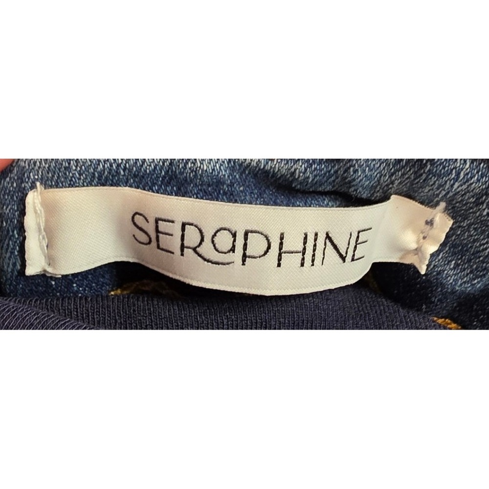 Seraphine Womens 14 Russell Organic Slim Boyfriend Fit Maternity Jeans NWT - Picture 16 of 16